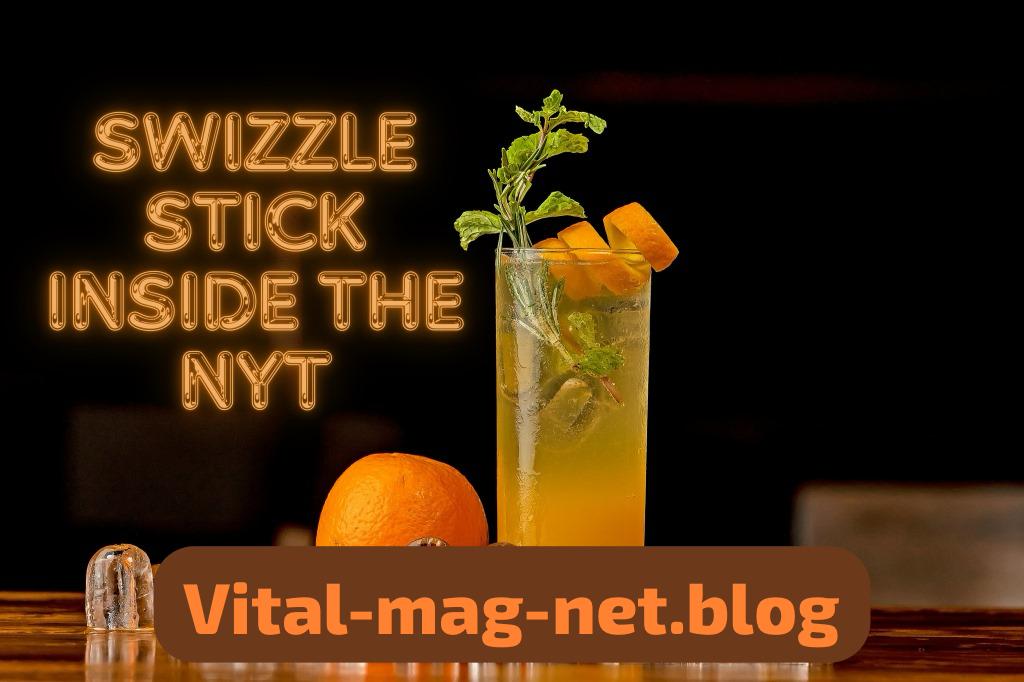 Use a swizzle stick nyt