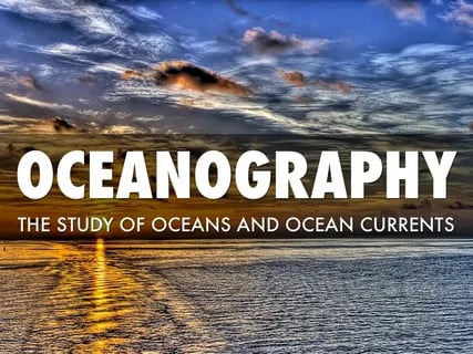 Oceanography