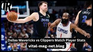 dallas mavericks vs clippers match player stats